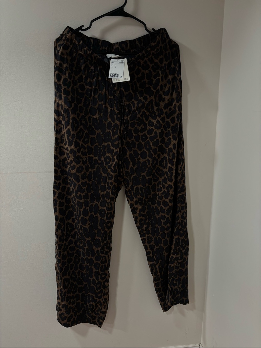 H&M Leopard Print Pull-On Pants - Picture 2 of 7